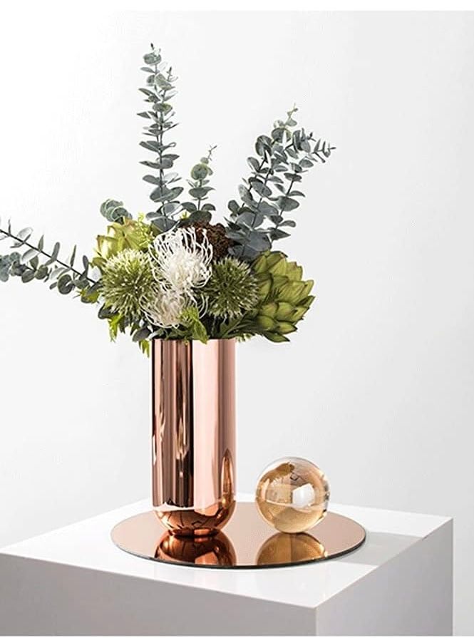 Bronze Vase in Decorative Set